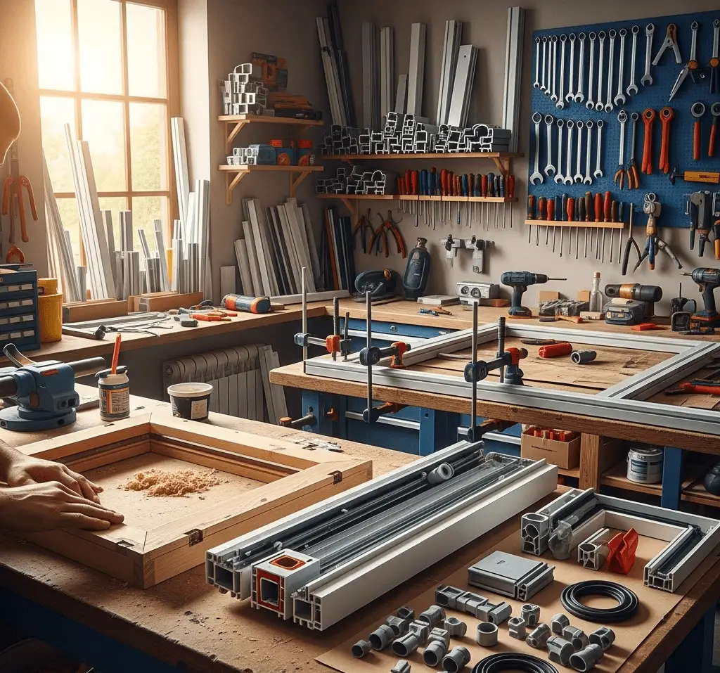 Skats pa logu ar kvalitatīvu moskītu sietu, kas pasargā no kukaiņiem, no Labākais Logu Meistars